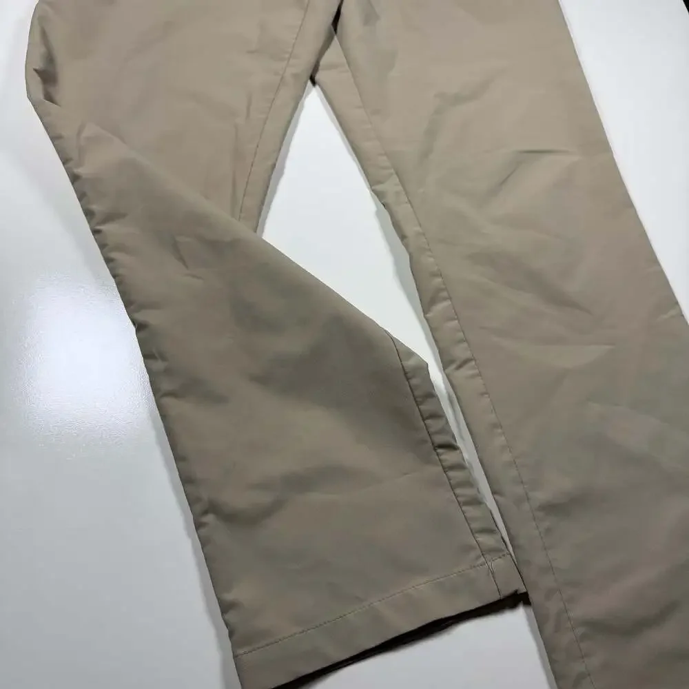 Banana Republic Mens Performance Chino Pants Khaki 34x32